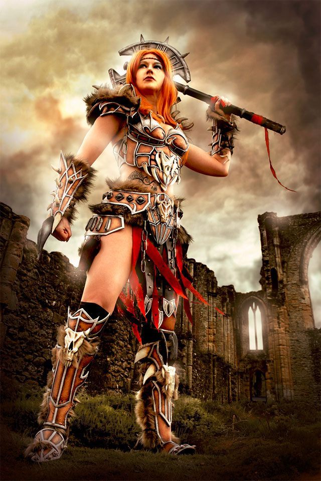 Najlepsze cosplaye - żeński wariant Barbarzyńcy z Diablo III - ilustracja #4