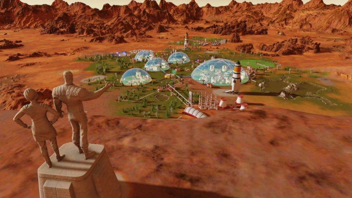 Stworzenie raju na Czerwonej Planecie to nie lada wyzwanie. - Surviving Mars od dziś za darmo w Epic Games Store [Aktualizacja] - wiadomość - 2019-10-10