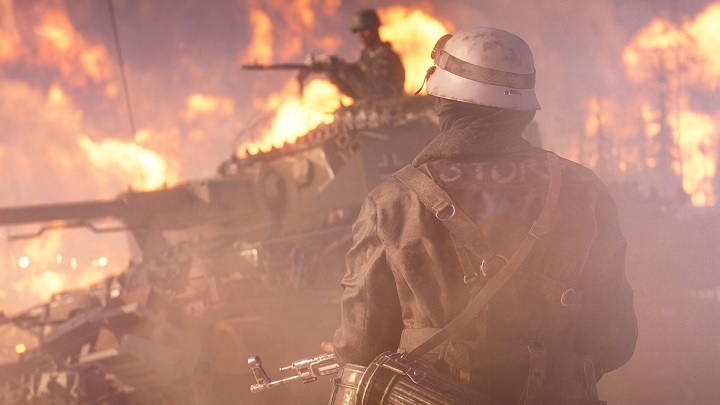 Umiejętne wykorzystanie czołgów będzie mogło przechylić szalę zwycięstwa na naszą stronę. - Gameplay z Battlefield 5 Firestorm – trybu battle royale - wiadomość - 2019-03-21