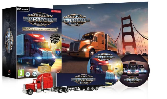 Edycja kolekcjonerska American Truck Simulator - Szczegóły polskiego wydania American Truck Simulator – dwa kolejne stany dostępne za darmo po premierze - wiadomość - 2016-01-08