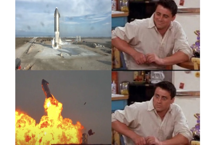 Starship eksploduje po pierwszym udanym lądowaniu; Elon Musk komentuje - ilustracja #2
