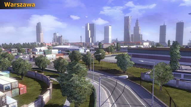 Wypisz, wymaluj - stolica. - Więcej Polski w pierwszym dodatku do Euro Truck Simulator 2 - wiadomość - 2013-02-04