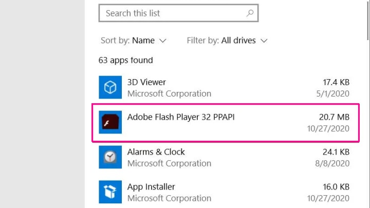 Aktualizacja Windows 10 usuwa Adobe Flash - ilustracja #1