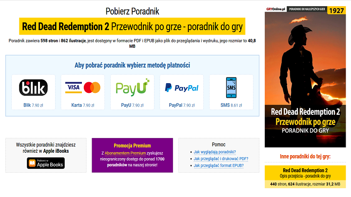 Nowe metody płatności zakupu poradników, m.in. BLIK i PayPal - ilustracja #2