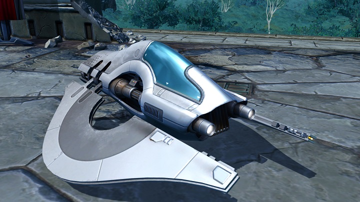 Chiss Talon Interceptor Airspeeder – nagroda dla abonentów premium. - Star Wars: The Old Republic - promocja na dodatkowe 30 dni premium - wiadomość - 2018-02-15