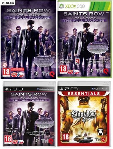 Saints Row the Third: The Full Package oraz Saints Row 2 Essentials od dziś w sprzedaży - ilustracja #1