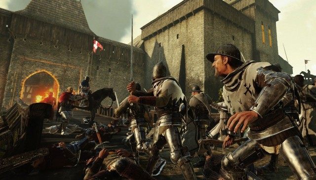 W zgiełku bitwy szermierka może nie na wiele się zdać. - Kingdom Come: Deliverance – zobacz system walki w kolejnym dzienniku dewelopera - wiadomość - 2014-02-11