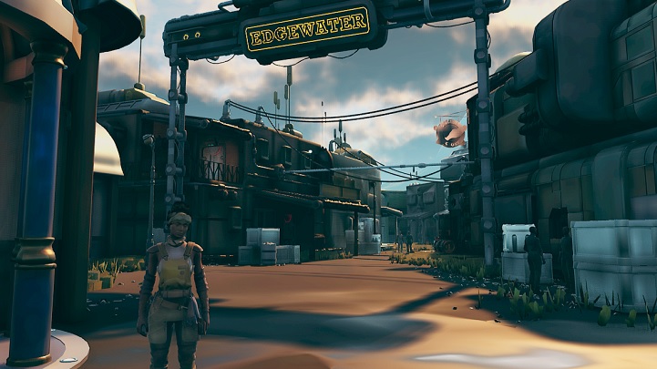 A tak wygląda The Outer Worlds bez jakichkolwiek graficznych wodotrysków. - Pierwsze mody do The Outer Worlds – stonowane kolory i próby optymalizacji gry - wiadomość - 2019-10-31