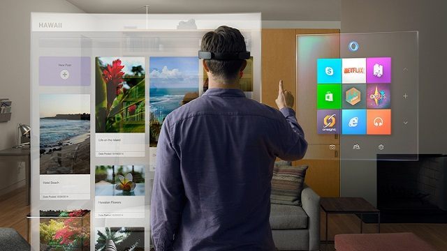 Windows Holographic – technologia rodem z filmu Raport mniejszości. - Windows Holographic - Microsoft ujawnia technologię holograficzną - wiadomość - 2015-01-22