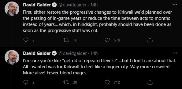 Dragon Age 2 - twórca chciałby lepszego Kirkwall i żałuje skasowanego dodatku - ilustracja #1