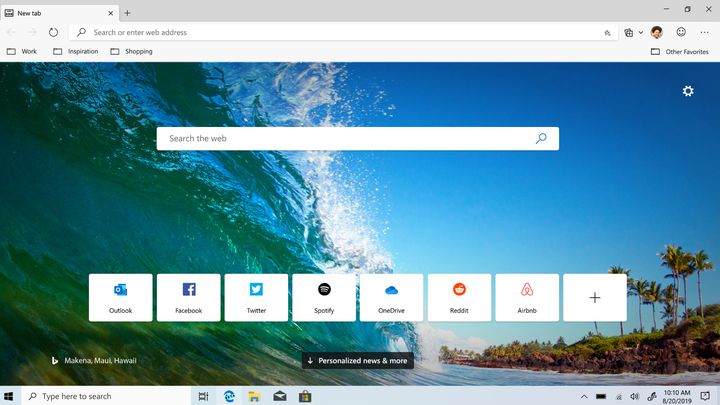 Nowa wersja przeglądarki Microsoft Edge trafiła do beta-testów. - Ruszyły otwarte beta-testy przeglądarki Microsoft Edge opartej na Chromium - wiadomość - 2019-08-22