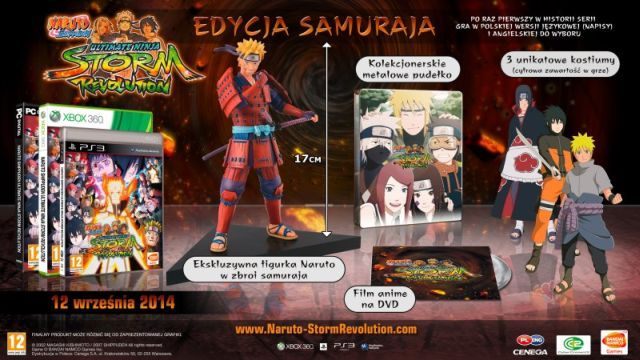 Za tydzień premiera Naruto Shippuden: Ultimate Ninja Storm Revolution w polskiej wersji językowej - ilustracja #1