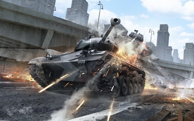 World of Tanks przeistoczy się w grę wyścigową. - World of Tanks - od 29 września będzie można się ścigać czołgami - wiadomość - 2014-09-18
