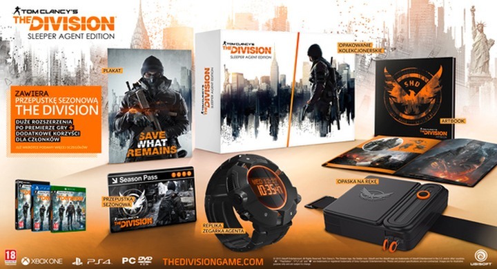 Zawartość Tom Clancy’s The Dvision: Sleeper Agent Edition na Uplay Shop. - Wszystko o Tom Clancy's The Division (podsumowanie 2 lat gry i zapowiedź sequela) - akt. #22 - wiadomość - 2018-06-08