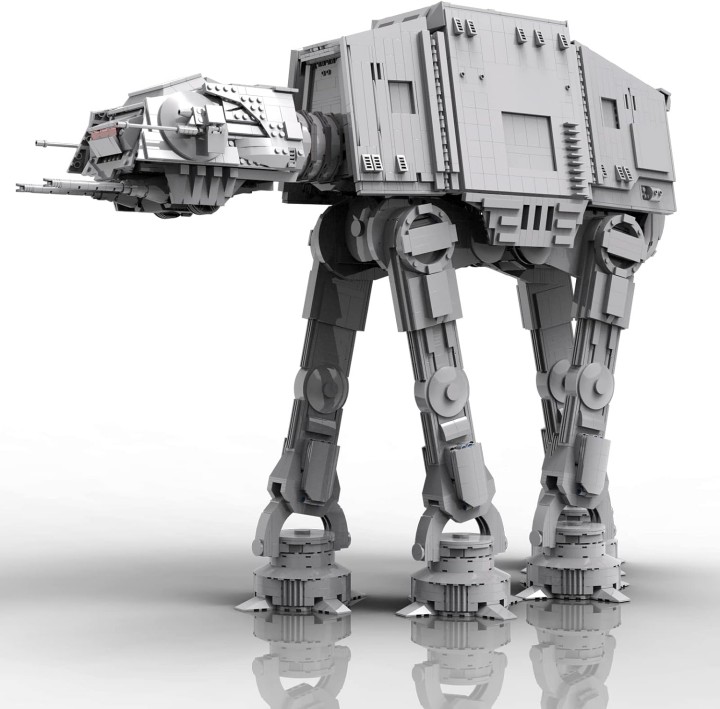 Fonte: Re della muffa; materiale promozionale - L'iconico modello AT-AT a questo prezzo schiaccia la sua controparte LEGO Star Wars. È difficile credere che questo gigante possa costare così poco - messaggio - 2024-04-24