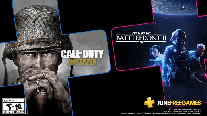 PS Plus w czerwcu: Call of Duty: WWII i Star Wars: Battlefront II - ilustracja #1