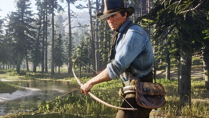 Rewolwer nie zawsze będzie najlepszym narzędziem mordu – często przydatny okaże się na przykład łuk. - Red Dead Redemption 2 z widokiem FPP i odstrzeliwaniem kończyn - wiadomość - 2018-09-20