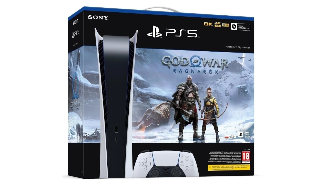 PS5 Digital + God of War: Ragnarok w promocji Media Markt - ilustracja #1