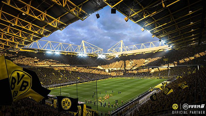 Champions League to nie jedyny powrót do serii. Po rocznej przerwie powraca również Signal Iduna Park - stadion Borussii Dortmund. - Demo gry FIFA 19 już do pobrania - wiadomość - 2018-09-13