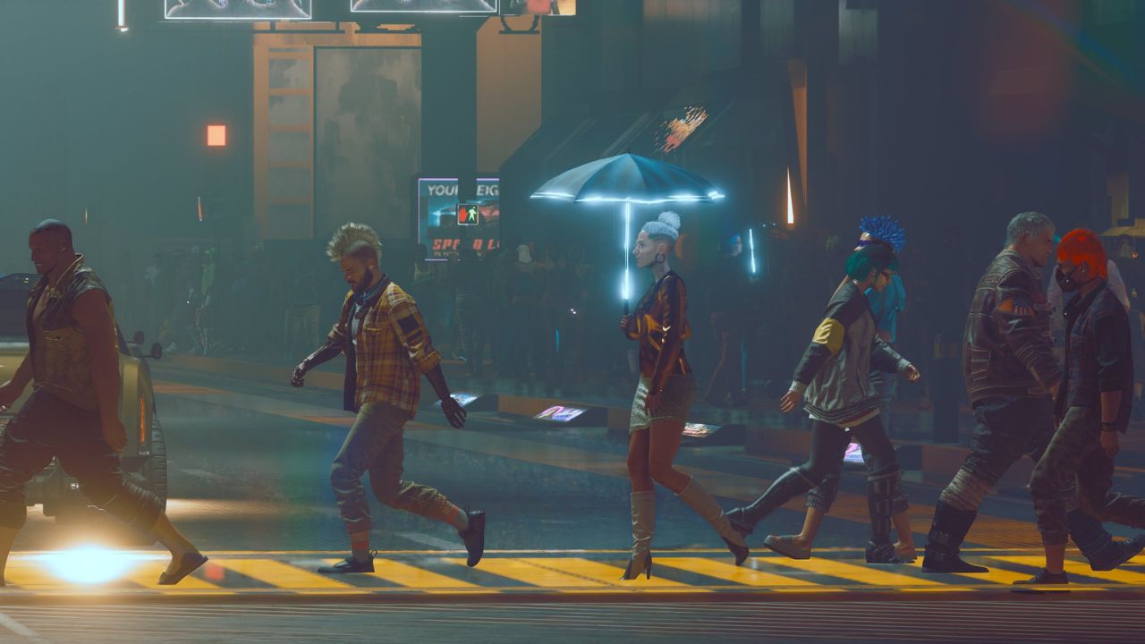 Night City wydaje się puste? Wypełnijcie je tłumami rodem z Blade Runnera - ilustracja #2
