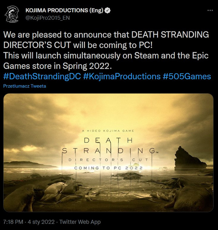 Death Stranding: Directors Cut trafi na PC [Aktualizacja] - ilustracja #1
