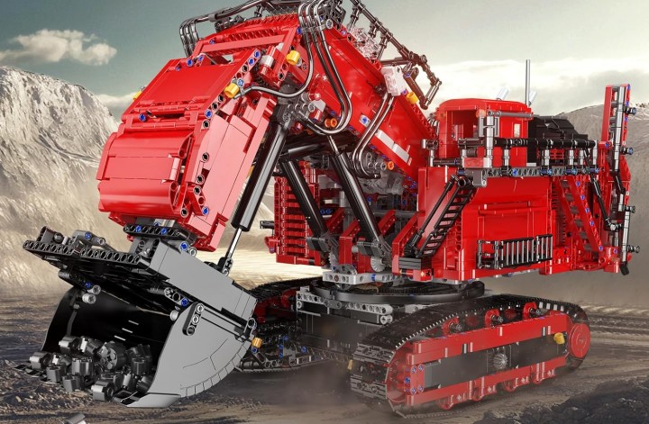 Źródło: Mould King; materiały promocyjne - Składa się z prawie 5000 elementów i jest trzykrotnie tańsza od LEGO - w pełni automatyczna replika koparki Liebherr R 9800 to potęga w czystej postaci - wiadomość - 2024-09-17