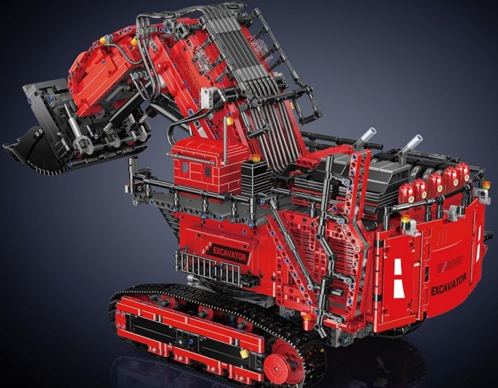 Źródło: Mould King; materiały promocyjne - Składa się z prawie 5000 elementów i jest trzykrotnie tańsza od LEGO - w pełni automatyczna replika koparki Liebherr R 9800 to potęga w czystej postaci - wiadomość - 2024-09-17