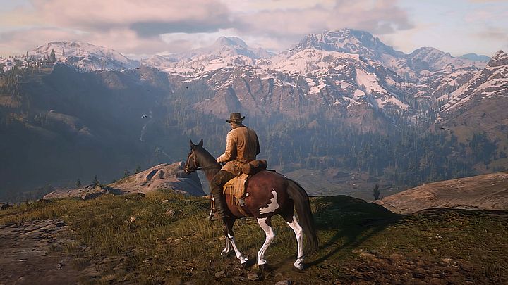 Takie widoki w 4K z HDR-em i telewizorem 50-calowym... Życie może być piękne. - Red Dead Redemption 2 na Xboksie One X w natywnym 4K - wiadomość - 2018-10-04