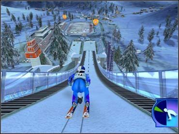 Skoki narciarskie 2004 na rozbiegu - ilustracja #1
