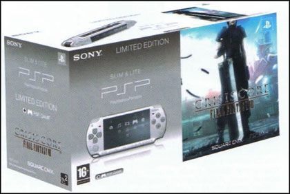 Specjalna europejska edycja PSP poświęcona Crisis Core: Final Fantasy VII - ilustracja #1