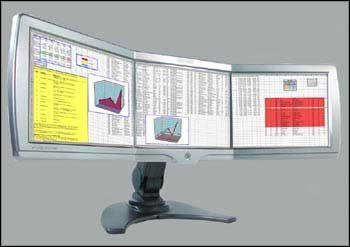 Matrox Parhelia i monitor firmy Panoram Technologies - duet idealny - ilustracja #1