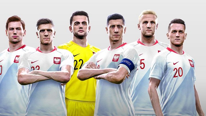 PES 2021 i PES 2022 - reprezentacja Polski oficjalnie w kolejnych edycjach - ilustracja #1