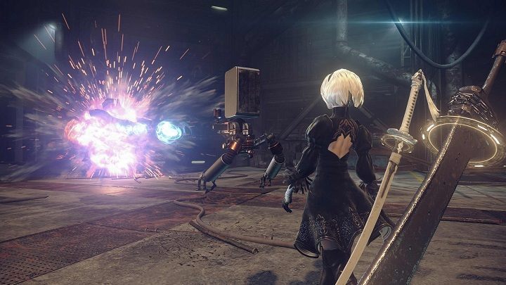 Tego typu widoki będą w Nier: Automata na porządku dziennym – wszak nie od dziś wiadomo, że produkcja będzie zawierać elementy charakterystyczne nawet dla… bullet hell shooterów. - Znamy datę premiery Nier: Automata na PC - wiadomość - 2017-02-23