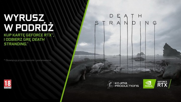 Death Stranding za darmo z kartami graficznymi GeForce RTX 2000 - ilustracja #1