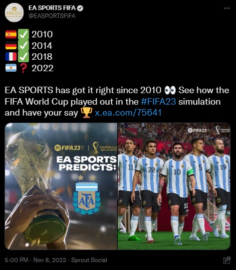 EA Sports wie, kto wygra mundial; nie, nie będą to Polacy - ilustracja #1