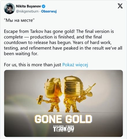 Źródło: Nikita Bujanow / serwis X.