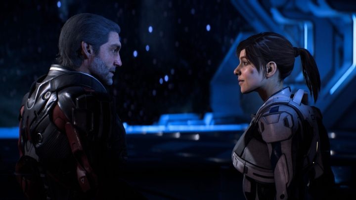 Alec Ryder i jego córka – Sarah (albo jakakolwiek inna, bo imię można zmienić). - Mass Effect: Andromeda – prezentacja rozwoju postaci i umiejętności bojowych - wiadomość - 2017-02-23