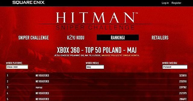 Polscy gracze w rankingach Hitman Sniper Challenge - ilustracja #2