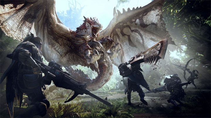 Monster Hunter: World. - Monster Hunter World w styczniu bezkonkurencyjne w USA - wiadomość - 2018-02-23