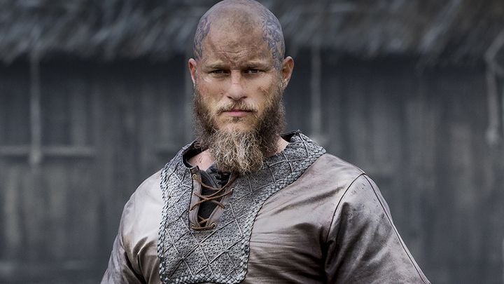 Ragnar w znanym serialu Wikingowie.