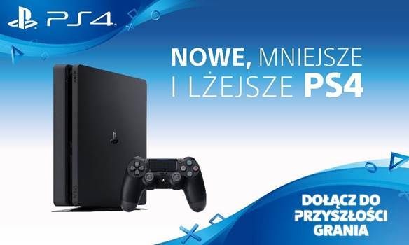 Nowe, mniejsze i lżejsze PS4 już dostępne w sprzedaży w największych sieciach handlowych w Polsce - ilustracja #1