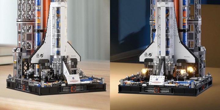 Źródło: Maker POP; materiały promocyjne - Na LEGO padnie blady strach, gdy zobaczy, co konkurencja ma w swojej ofercie. Ten zestaw przedstawiający prom kosmiczny wraz z kosmodromem to spełnienie marzeń każdego fana kosmosu - wiadomość - 2024-08-14