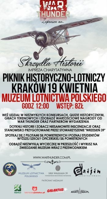 War Thunder zaprasza na piknik historyczno-lotniczy Skrzydła Historii - ilustracja #1