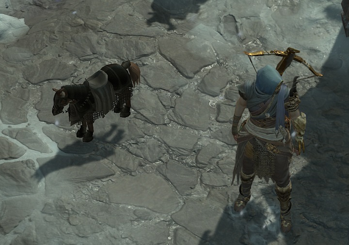 W Diablo 4 zmienicie każdego mounta w kucyka. Trudno powiedzieć czy to bug, czy feature - ilustracja #1