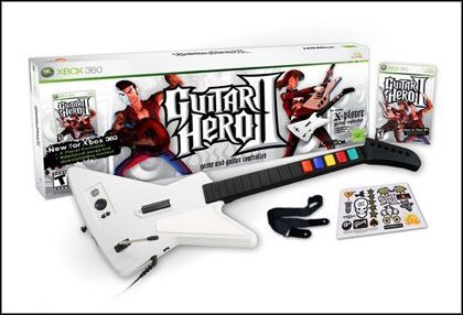 Guitar Hero 2 w wersji na X360 jednak z gitarą bezprzewodową? - ilustracja #1