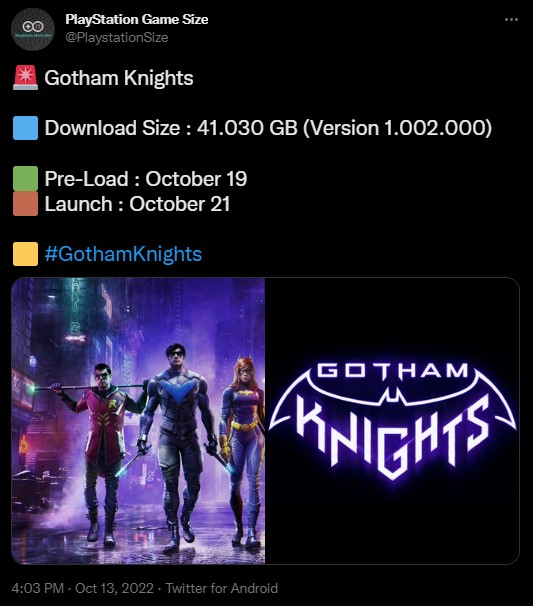 Znamy wymagania sprzętowe Gotham Knights na PC; lekko nie będzie - ilustracja #2