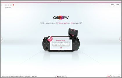 Go!View dla PSP latem - ilustracja #1