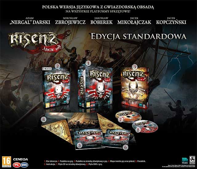 Risen 2 - ujawnienie edycji standardowej, cyfrowej oraz kwestii zwiazanych z DLC - ilustracja #1
