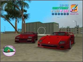 Lamborghini Diablo VT 6.0 i Ferrari F40 na ulicach Vice City - ilustracja #1