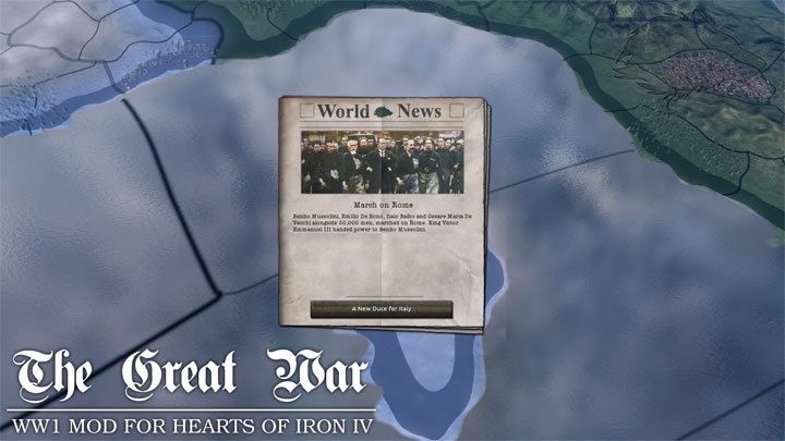 HoI4: The Great War - nowa wersja ambitnego moda do Hearts of Iron IV - ilustracja #1